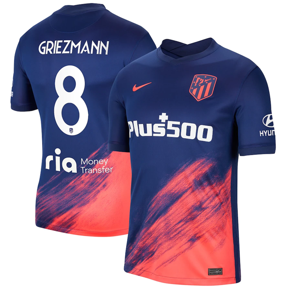 Camiseta Atlético De Madrid Griezmann 8 2ª 2021-2022